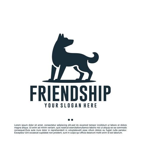 Friendly Logo Design, Dog Training Logo, Dog Clinic, Friendly Logo, Bear Logo Design, Training Logo, Cute Cat Sleeping, Dog Logo Design, Paw Logo