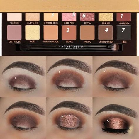 Abh Soft Glam Looks, Soft Glam Palette Looks, Anastasia Soft Glam, Abh Soft Glam, Soft Glam Looks, Soft Glam Palette, Anastasia Makeup, Halo Eyeshadow, Halo Eye Makeup