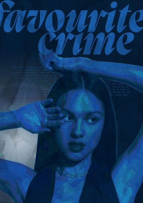 Blue Olivia Rodrigo, Olivia Rodrigo Poster, Blues Music Poster, Vintage Music Posters, Music Poster Design, Poster Room, Blue Poster, Bedroom Posters, Vintage Poster Art