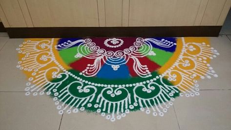 50+ Best Free Hand Simple Rangoli Designs for Diwali Rangoli Inspiration, Simple Rangoli Designs For Diwali, Sanskar Bharti Rangoli, Sanskar Bharti Rangoli Designs, Border Kolam, Rangoli Designs For Diwali, Simple Rangoli Designs, Easy Rangoli Designs Videos, Rangoli Designs Simple Diwali