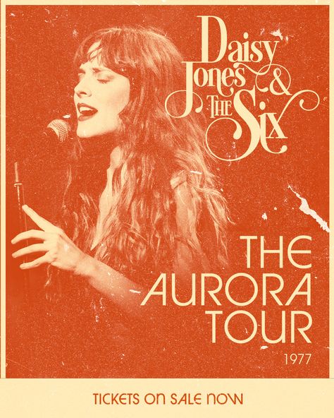 Daisy Jones And The Six, Series Poster, Daisy Jones, Dorm Posters, I Love Cinema, Poster Room, Picture Collage Wall, Tour Posters, Band Posters