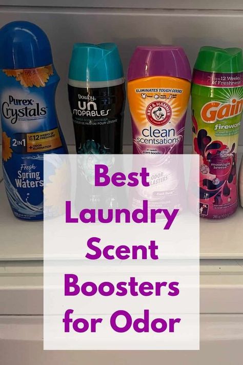 When I first wrote my article on how to get the sweat smell out of laundry, laundry scent boosters simply did not exist. Sure, you could buy things like OxyFresh to boost cleaning properties.Also, there was always Febreze spray to keep in the laundry room. I’ll admit that I would spray it on smelly armpits that did not seem to come clean after washing.However, it wasn’t until I visited my younger daughter at her apartment that I discovered the magic that is laundry beads made to make y… Febreze Spray, Gain Fireworks, Smelly Armpits, Laundry Scent Booster, Laundry Beads, Laundry Booster, Laundry Scent Boosters, Laundry Scents, Scent Booster