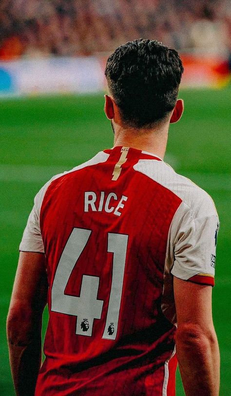 Declan Rice England, Declan Rice Wallpaper, Declan Rice Arsenal, Rice Arsenal, Arsenal Football Shirt, England Football Players, Arsenal Fans, Arsenal Wallpapers, Football Numbers