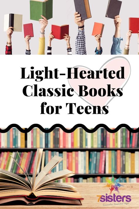 We all know that homeschool high schoolers must read a lot of literature every year for their English/Language Arts credits. But does it always need to be stuffy, old-school classics? After a year of living through a global pandemic, we have been receiving requests for light-hearted literature for their homeschool high schoolers. Books For High School Students, Best Books For Middle Schoolers, Books Set In Highschool, Best Books For High School Students, Classic Books For Teens, High School Reading List, Literature Study Guides, Christian High School, Medieval Literature