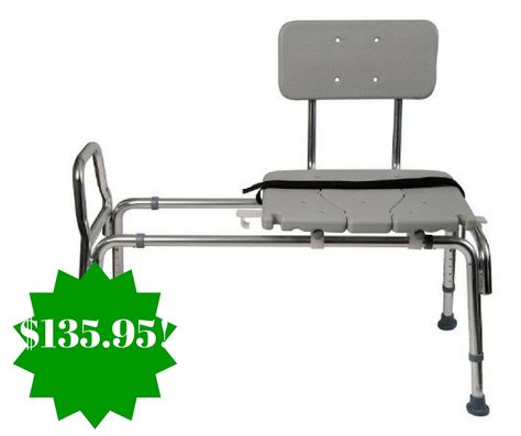 Amazon: Duro-Med Heavy-Duty Sliding Transfer Bench Shower Chair Only $135.95 Shipped - http://www.couponsforyourfamily.com/amazon-duro-med-heavy-duty-sliding-transfer-bench-shower-chair-only-135-95-shipped/ Transfer Bench, Shower Chair, Heavy Duty, Bench, Shower