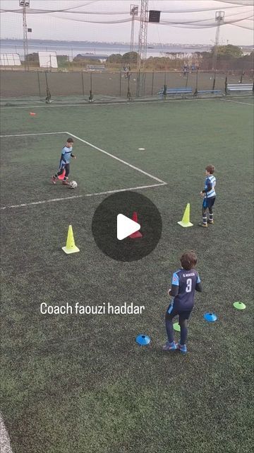 Coach Faouzi Haddar on Instagram: "Passing and skipping drill U10 U9 U8 Left and right foot Exercice de passe avec les deux pieds et skipping #football #training #fitness #practice #soccer #coaching #futbol #futsal #motivation #drill #sport" Football Passing Drills, Soccer Passing Drills, Soccer Skills Training, Soccer Practice Drills, Soccer Drills For Kids, Soccer Training Drills, Passing Drills, Football Drills, Fun Classroom Activities