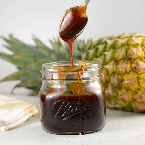 Hawaiian Barbecue Sauce, Hawaiian Bbq Sauce Recipe, Pineapple Bbq Sauce, Cucumber Tuna, Hawaiian Barbecue, Hawaiian Chili, Salad Bites, Hawaiian Pork, Rolled Sandwiches