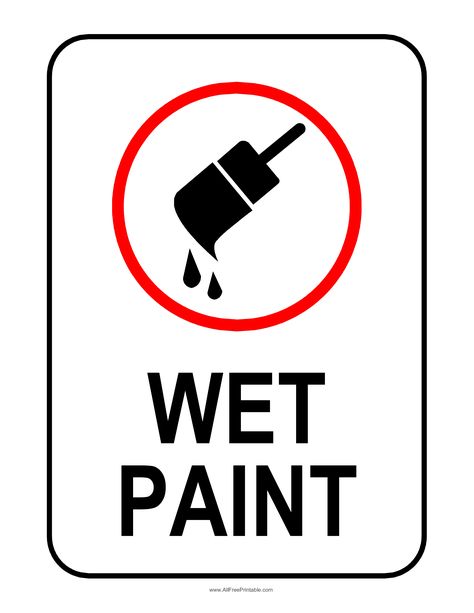 Wet Paint Sign - Looking for a Wet Paint Sign? Download this professionally looking Wet Paint Signage template now! Room Template, Skeletal System Worksheet, Spring Word Search, Printable Signs Free, The Skeletal System, Garage Sale Signs, Small Business Signs, Spring Words, Wall Signage