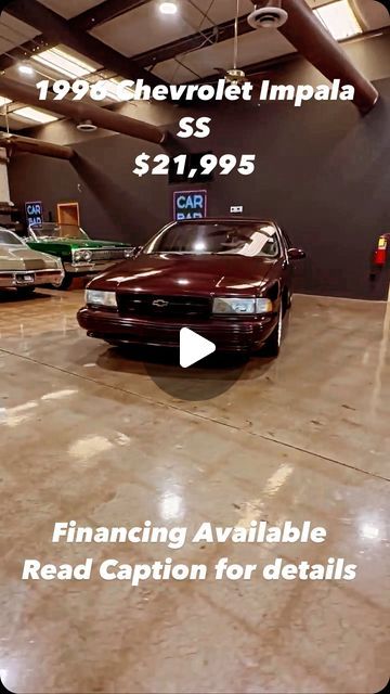 Edward Brewer on Instagram: "Loading….1996 Chevrolet Impala SS $21,500
✅Runs/Drives Great
✅65k Miles
✅Perfect Dash
✅Cold AC
✅Walkaround Video, Detailed Photos, & Financing 
  Can Be Found at: www.carbarsales.com
✅Shipping Available
✅FaceTime Available Mon-Fri 8:30a-5:30p EST
Vehicle located in Marietta, GA.
Shown by Appointment Only

⁣
.⁣
.⁣
.⁣
.⁣
.⁣
#96impalass #americanclassiccar #balayage #bubblechevy #cargirls #chevrolet #classics #rollingmuseums #flashbackfriday #florida #impalass #lt1 #noheelsneeded #palmtrees #sarasota #traffic #trucksandcoffeehouston #gbody" 1996 Impala Ss, 96 Impala Ss, By Appointment Only, Impala Ss, American Classic Cars, Detailed Photos, Chevrolet Impala, Car Girls, Sarasota