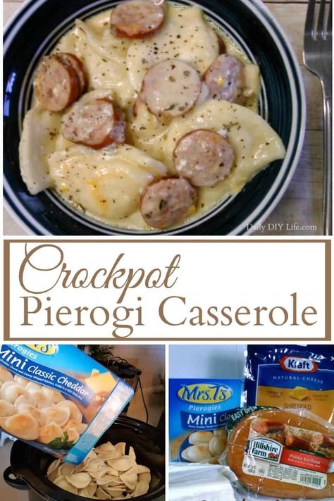 Quick And Easy Meals To Feed A Crowd, Crock Pot Easy Meals 3 Ingredients, Cold Days Dinner Ideas, Kiebalsa Crockpot Recipes, Hotel Dinner Ideas Meals, Best Crockpot Recipes Dinners, Cheap Instant Pot Recipes, Dump And Go Crockpot Dinners, Crockpot Pierogi Casserole