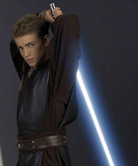 Anakin Skywalker Wallpaper, Anakin Skywalker Lightsaber, Knight Wallpaper, Skywalker Lightsaber, Anakin Vader, Star Wars Anakin, Attack Of The Clones, Galactic Republic, Chosen One