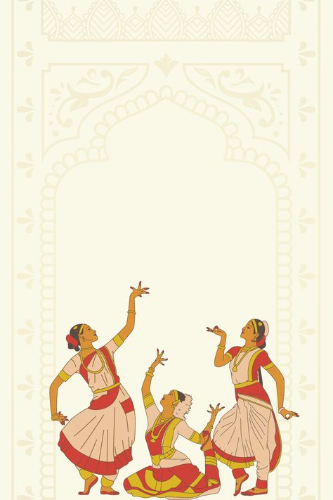 lndian classical dances are the vibrations of the mind and the soul Bharatanatyam Background, Bharatanatyam Illustration, Indian Folk Dance Drawing, Classical Dance Background, Bharatnatyam Illustration, Classical Dance Wallpaper, Kuchipudi Dance Drawing, Classic Dance Aesthetic, Folk Dance Background