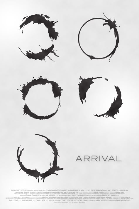 POSTER ARRIVAL #poster -Watch Free Latest Movies Online on Moive365.to The Arrival Poster, Arrival Cinematography, Arrival Poster Art, Arrival Movie Language Tattoo, Arrival Heptapod, Arrival Movie Language, Arrival Tattoo, Arrival Film, Heptapod Language