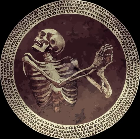 Hannibal Full Ringed Dancing Skull vectorized by goncalocamboa Hannibal Tattoo, Hannibal Series, Skeleton Sticker, Nbc Hannibal, Dancing Skeleton, Hannibal Lecter, Tableau Art, Arte Inspo, A4 Poster