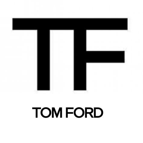 Tom Ford Logo, Tom Ford Brand, Luxury Brand Logo, Designer Logos, Tom Ford Makeup, Ford Logo, Tom Ford Beauty, Famous Logos, Luxury Logo Design