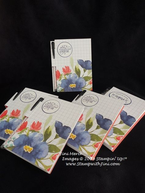 Note Pads Ideas, Stampin Up Post It Note Holder, Su Post It Note Holders, Stampin Up Note Pad Holder, Diy Note Pad, 3 X 3 Post It Note Covers, Note Pad Holder, Note Pad Covers, Post It Note Holders