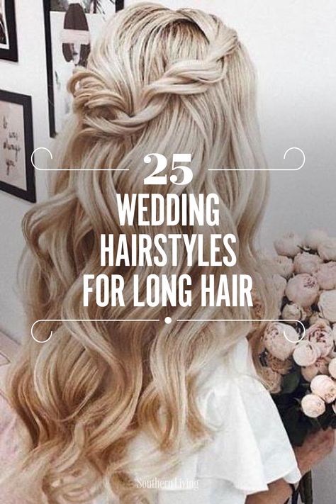 Our brides with the Rapunzel strands, there’s no need to go running to the salon, begging for a pre-wedding chop. Check out these 25 gorgeous wedding hairstyles for long hair instead. Wedding Hairstyles For Very Long Hair, Wedding Hairstyles For Bride Long Hair, Bridal Hairstyles For Thick Long Hair, Wedding Hairstyles With No Veil, Bridal Hairstyle For Long Hair, Long Hair Hairstyles Wedding, Real Flowers In Hair For Wedding, Wedding Hair For Long Thick Hair Brides, Wedding Hair For Thick Hair