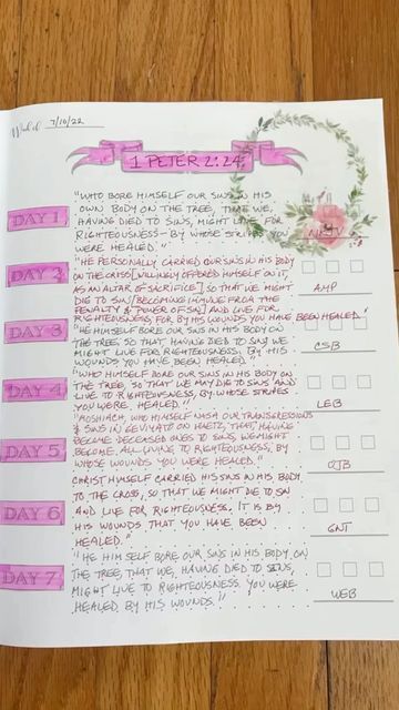 Sue Johnson on Instagram: "Scripture Writing in @the_james_method Scripture Memory Journal. I’m using a Scripture Plan by @themakerheartstudio ." The James Method, Sue Johnson, Faith Journal, Scripture Writing, Scripture Memory, Memory Journal, The James, Bible Study, Bullet Journal