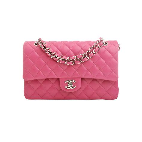 Chanel Mini, Pink Chanel, Shopping Chanel, Chain Crossbody Bag, Color Dorado, Chain Shoulder Bag, Flap Bag, Lambskin Leather, Pink Bag