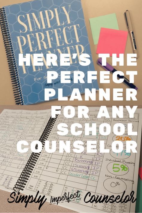 School Counseling Planner with built in Time Task Collection plus many more data collection tools. All-in-One Planner... two options to buy! Print & Bound or Print Yourself! School Counselor Organization, Planner For School, Counseling Organization, Middle School Counselor, School Counsellor, School Counseling Office, School Counselor Office, High School Counselor, Guidance Counseling