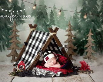 Handmade Photography Props for Newborns & Babies by KingsCloth Diy Photography Props, Baby Christmas Photos, Camping Photography, Newborn Christmas, Newborn Baby Photos, Baby Boy Photos, Foto Baby, Newborn Shoot, Christmas Photography