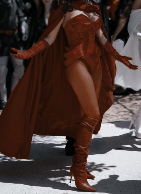 Scarlett Witch Costume, Wanda Maximoff Aesthetic, Witch Aesthetic Outfit, Scarlet Witch Costume, Corset Outfit, Witch Dress, Super Hero Outfits, Scarlet Witch Marvel, Scarlett Witch