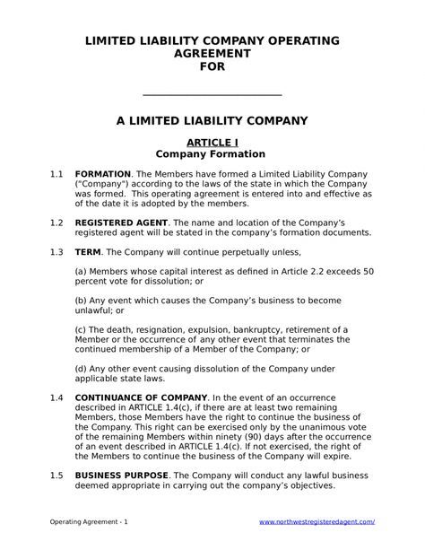 Operating Agreement Template, Llc Operating Agreement Free Printable, Savings Folder, Business Llc, Housekeeping Business, Brave Bear, Llc Business, Tech Business, Income Property