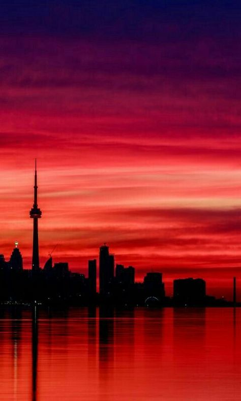 Toronto Red Backgrounds, Sky Reflection, Red Wallpapers, Abstract Wallpapers, Wallpaper Red, Red Sunset, Trendy Wallpaper, Iphone Wallpaper Vintage, Red Walls