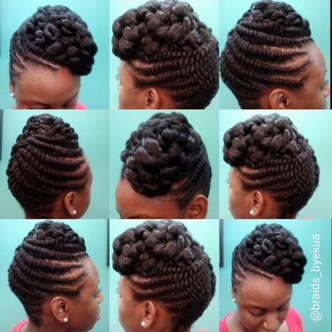 IMG_20140621_012759 Different Styles Of Braids, Twist Updo Natural Hair, Flat Twist Updo Natural Hair, Styles Of Braids, Updo Natural Hair, Length Retention, Flat Twist Hairstyles, Twist Updo, Flat Twist Updo