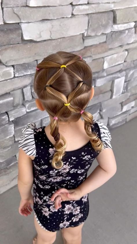 Tiffany Snedaker ❤️ Hairstyles for Girls on Instagram: “Wrap around dutch braid started with 3 ponytail sections. I did a lot of pancaking with her Dutch braid to make it look so full. Styles…” Hair Ideas Dark Brown, Hairstyles Braids Twists, Hair Ideas Dark, Fall Hair For Blondes, Hair For Blondes, Narcissa Malfoy Hair, Kids Hairstyles Braids, Malfoy Hair, Homecoming Hair Ideas