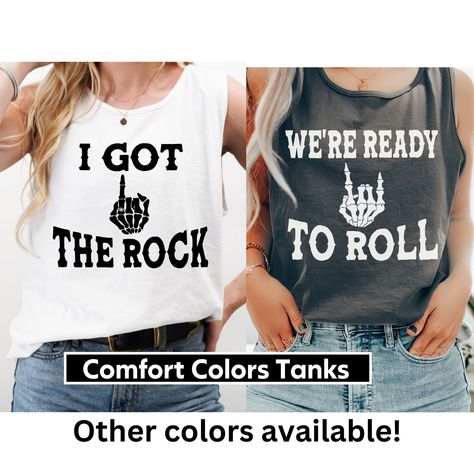 Bachelorette Rock and Roll Bachelorette Tank Top Bachelorette Rock N Roll Ride or Die Shirt Rock and Roll Bride Halloween Bach Skeleton Bach - Etsy Rock And Roll Engagement Party, Rock And Roll Bachelorette Party, Rock And Roll Bachelorette, Rock And Roll Bride, Two Brides Wedding, Bride Halloween, Bachelorette Tanks, Rock N Roll Wedding, Bachelorette Themes