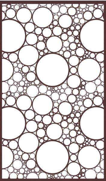 Bubbles Design, Bubble Pattern, Bubble Design, Jalli Design, Metal Wall Panel, Pvc Pipe Crafts, Wall Panel Design, Free Motion Quilt Designs, Metal Art Projects