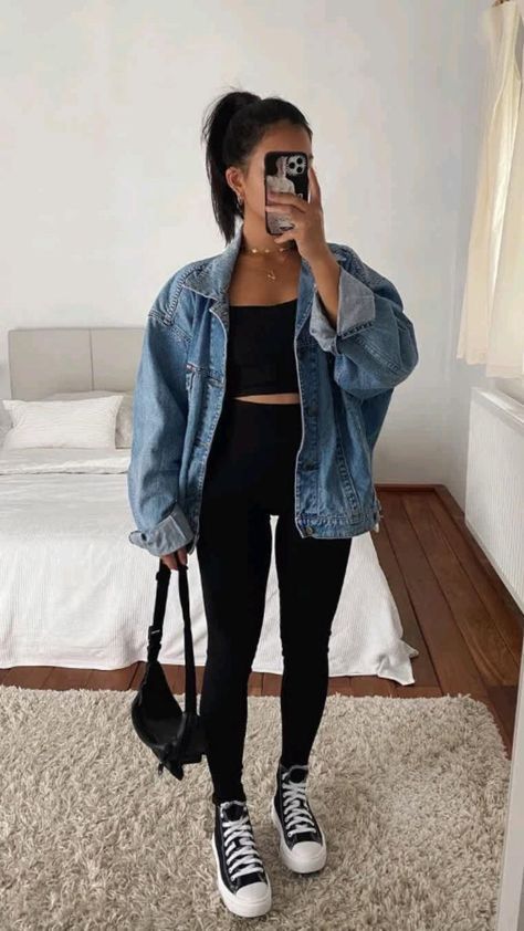 Look Legging, Casual College Outfits, Causual Outfits, Pinterest Outfits, Fashion Mistakes, Mode Inspo, Outfits Casual, Outfits Fashion, Mode Inspiration