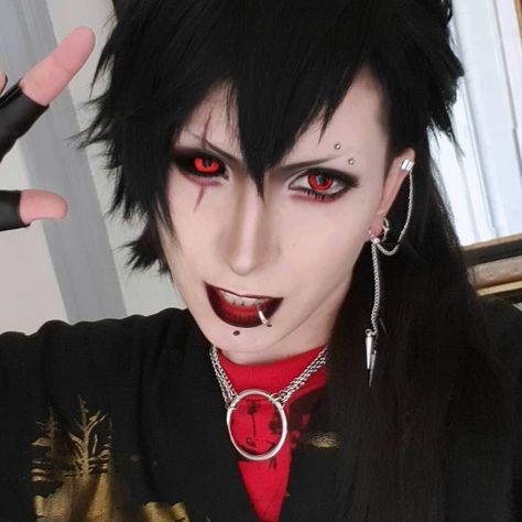 Vkei Make Up, Kei Fashion, Aesthetic Stuff, Visual Kei, Eye Makeup, Make Up, Makeup, Hair, Instagram