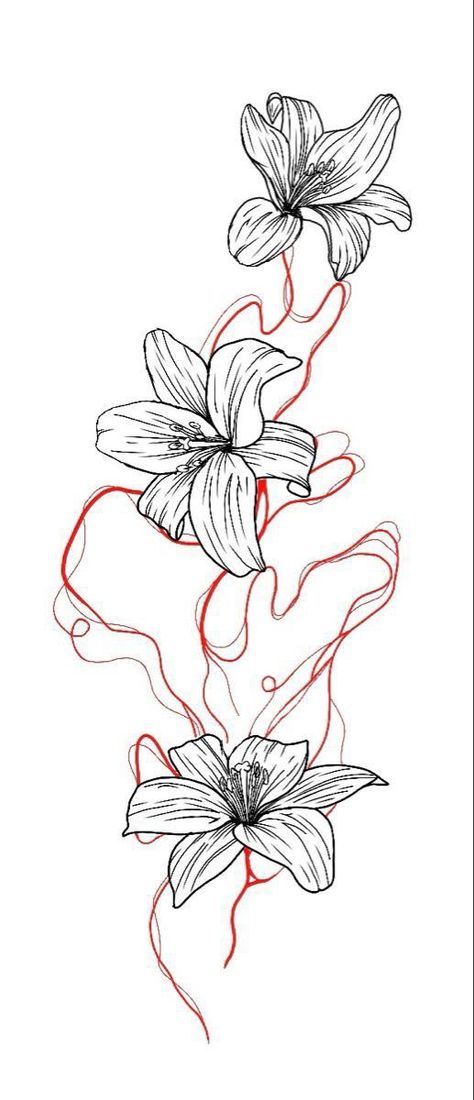 Moon Flower Back Tattoo, Women Tattoo Sketch Drawings, Flower Wrap Tattoo Design, Flower With Sparkles Tattoo, Leg Tattoos Women Drawings, Aquatic Tattoos For Women, Tropical Inspired Tattoos, Flowy Tattoo Sleeve, Simplistic Back Tattoos