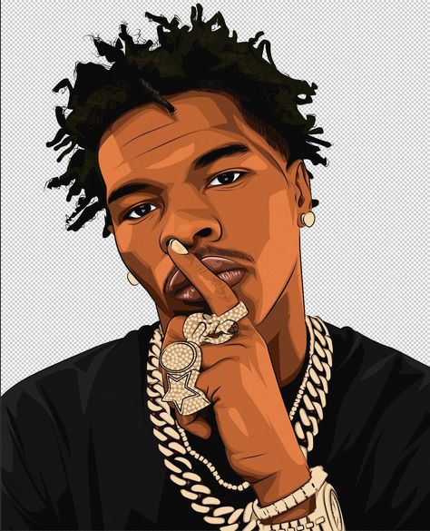 Future Rapper Drawing, Lil Durk Drawing, Cool Album Covers To Paint, Drawing Album Covers, Lil Baby Wallpaper, Rap Cartoon, Money Paintings, Rapper Drawings, Clothes Mockup Free