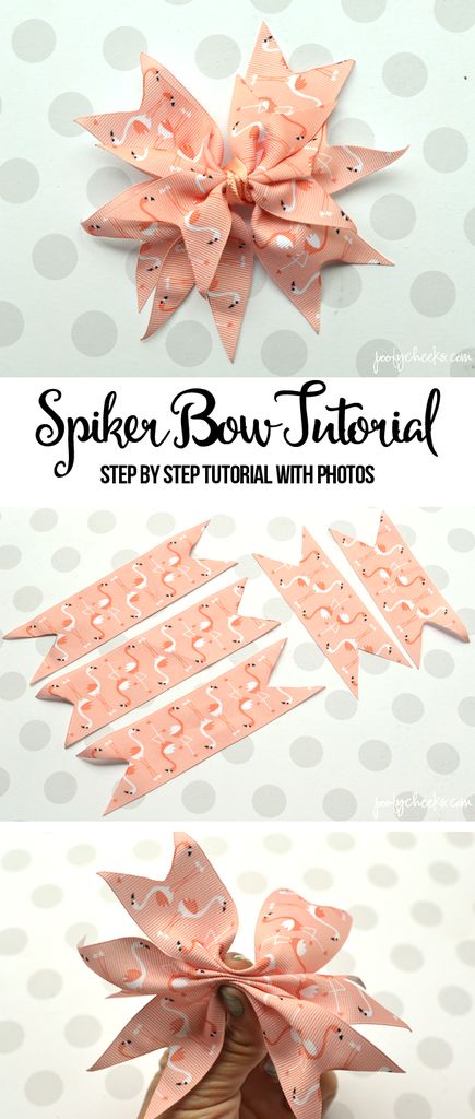 Bow With Ribbon, Hair Bow Tutorial, Bows Diy Ribbon, Diy Bows, Bow Tutorial, Diy Ribbon, Ribbon Crafts, Diy Hair Bows, Diy Bow