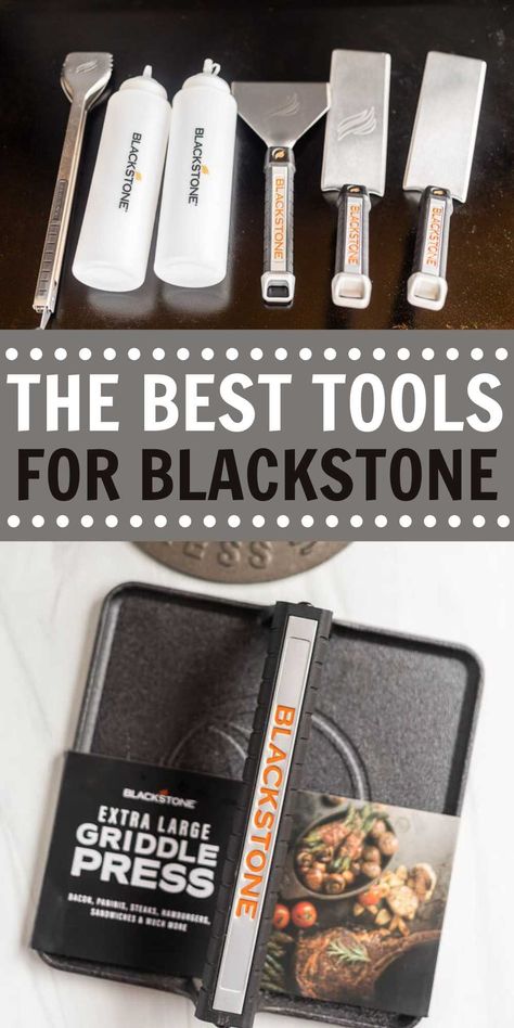 The Best Blackstone Tools - grillonadime.com Blackstone Tools, Outdoor Griddle Recipes, Griddle Cooking Recipes, Blackstone Recipes, Blackstone Grill, Cooking Stone, Griddle Recipes, Griddle Cooking, Blackstone Griddle