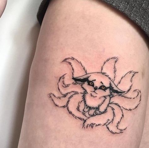 Tato Naruto, Naruto Tattoos, 16 Tattoo, Female Tattoos, Men Tattoos, Naruto Tattoo, Muster Tattoos, Tiny Tattoo, Fox Tattoo