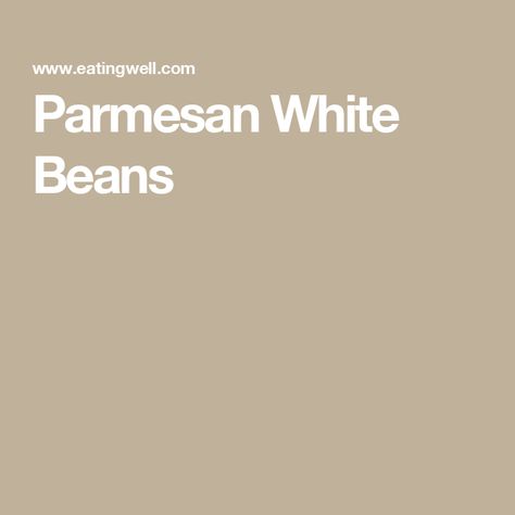 Parmesan White Beans Bean Side Dish, Vegetarian Nutrition, Carrots Celery, Heart Healthy Diet, Protein Nutrition, Herbs De Provence, Chopped Carrots, Nutrition Labels, Special Diets