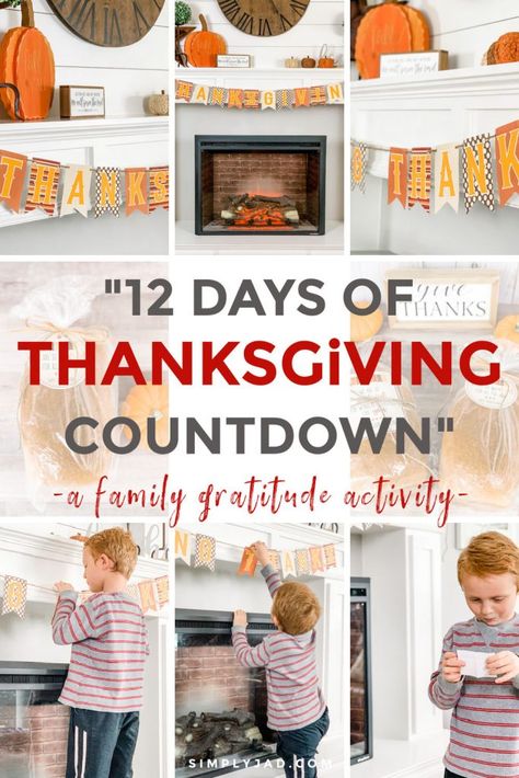 Thanksgiving Calendar, Thanksgiving Traditions Family, Thanksgiving Countdown, Countdown Activities, Family Gratitude, Christian Thanksgiving, Thanksgiving School, Thanksgiving Gratitude, Gratitude Activities