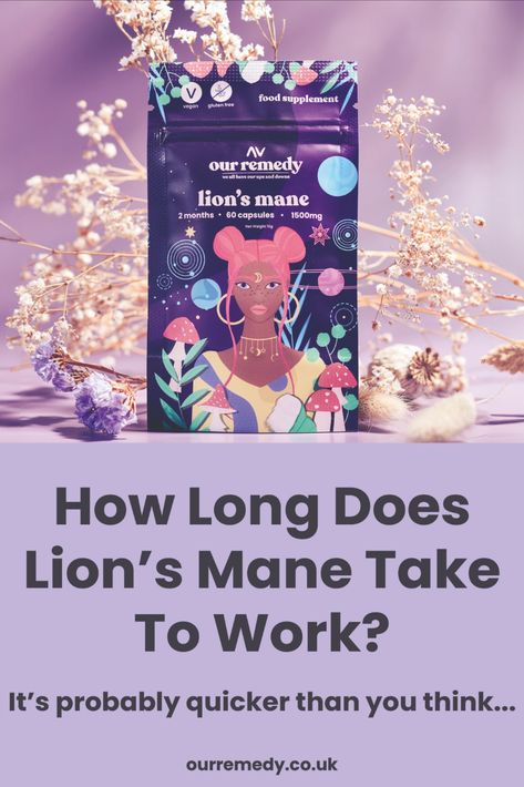 How Long Does Lion's Mane Take To Work Lions Mane Benefits For Women, Lions Mane, Lions Mane Benefits, Male Lion, Lion Mane, Natural Wellness, Ups And Downs, Womens Health, Health Tips