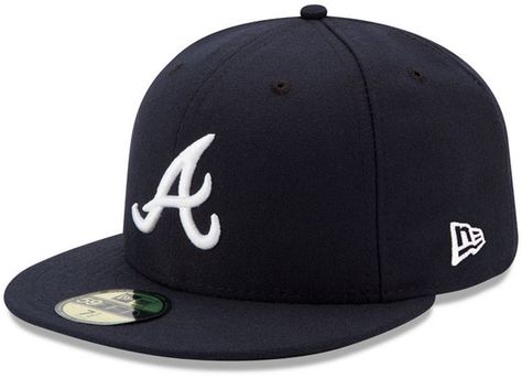 New Era Logo, New Era Cap, Fitted Caps, Fitted Hat, Atlanta Braves, Fitted Hats, Team Colors, Sport Outfits, New Era