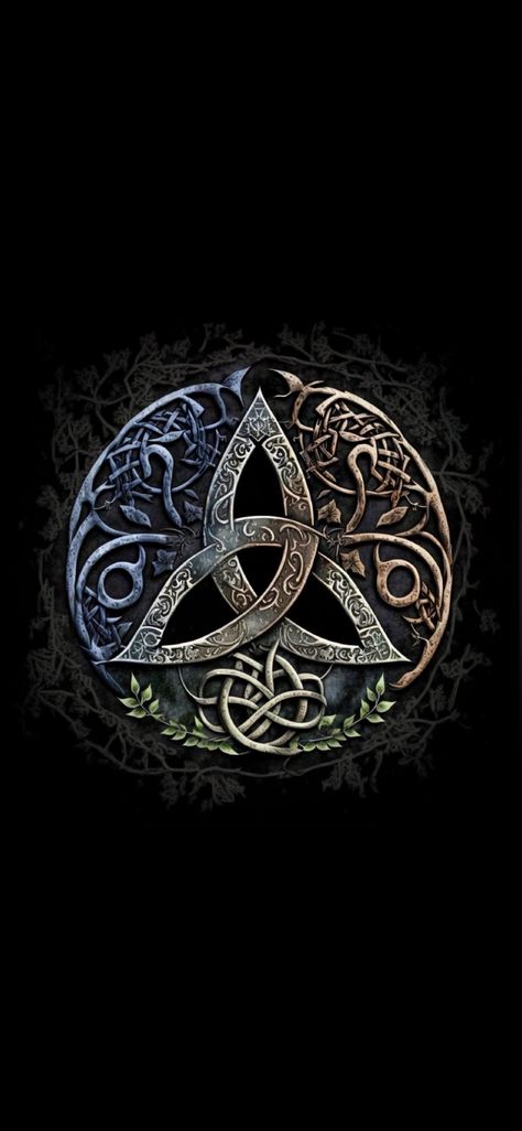 Symbol Of Protection, Celtic Wallpaper Iphone, Norse Wallpapers, Celtic Aesthetic Wallpaper, Norse Mythology Symbols, Druid Wallpaper, Celtic Wallpaper, Pagan Wallpaper, Dark Witchy Wallpaper