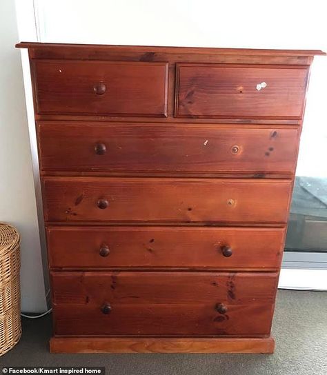 Pine Drawers Makeover, Pine Chest Of Drawers Makeover, Old Chest Of Drawers Makeover, Painting Chest Of Drawers, Chest Of Drawers Makeover Diy, Chalk Paint Chest Of Drawers, Refurbished Chest Of Drawers, Drawers Makeover, Creative Inspiration Board