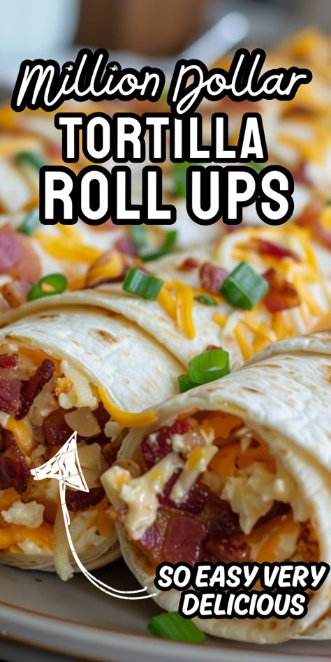 Million Dollar Tortilla Roll Ups Million Dollar Tortilla Roll Ups, Rollup Recipes Tortilla, Tortilla Roll Ups Healthy, Million Dollar Roll Ups, Tortellini Roll Ups, Tortilla Ham Roll Ups, Tortilla Rollups Appetizers, Tortilla Filling Ideas, Rollups Appetizers