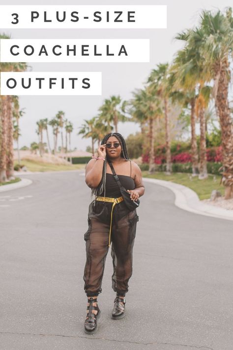 Festival Outfits For Bigger Women, Coachella Looks Plus Size, Plus Festival Outfit Plus Size, Coachella Outfit For Plus Size Women, Curvy Coachella Outfits, Acl Outfits Festivals Plus Size, Hip Hop Festival Outfits Plus Size, Cochella Outfits For Plus Size, Coachella Outfit 2023 Plus Size