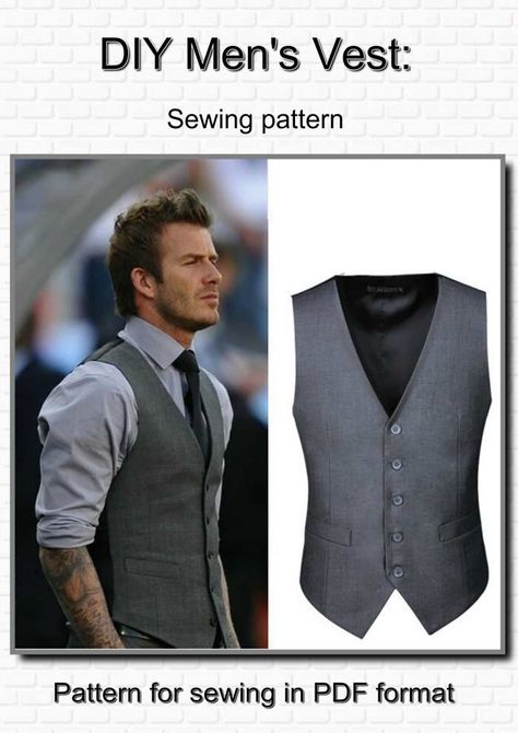 Men's Vest Pattern Sewing Free, Men Vest Pattern Sewing, Men's Vest Pattern Sewing, Waistcoat Pattern Men's, Waistcoat Men Pattern, Mens Vest Sewing Pattern Free, Suit Vest Sewing Pattern, Mens Vest Sewing Pattern, Men’s Vest Pattern