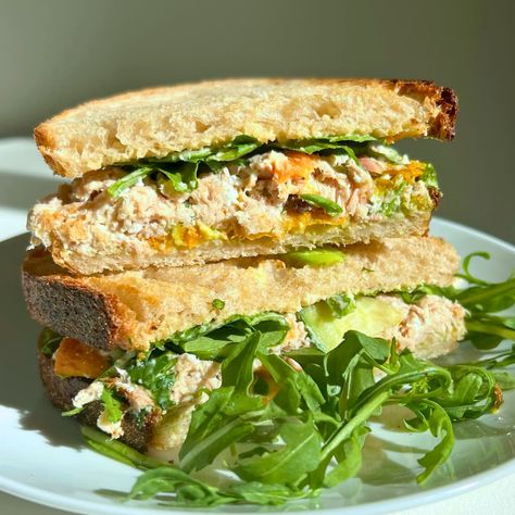 POV: Sometimes you just need a good tuna salad sandwich. 👏  Comment below - who is your favorite celebrity tuna salad recipe?! Hearty Sandwiches, Best Tuna Salad, Tuna Salad Sandwich, Bun Wrap, Tuna Salad Recipe, Salad Sandwich, Tuna Salad, Salad Recipe, Be Great