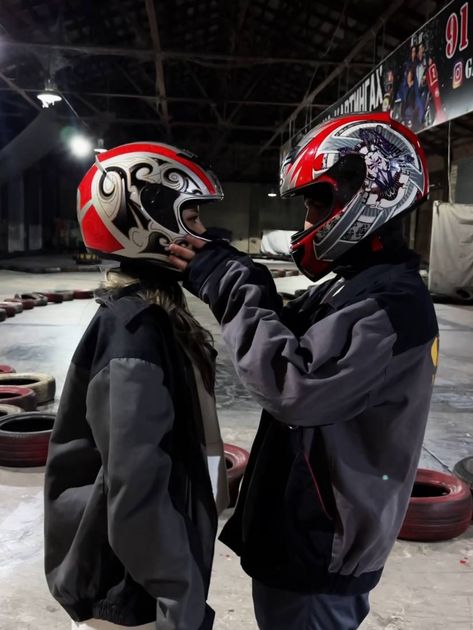 Scarf Aesthetic, Motorcycle Guy, Bike Couple, Biker Couple, Biker Photoshoot, Cute Quick Hairstyles, Motorcycle Aesthetic, Biker Aesthetic, Biker Boys